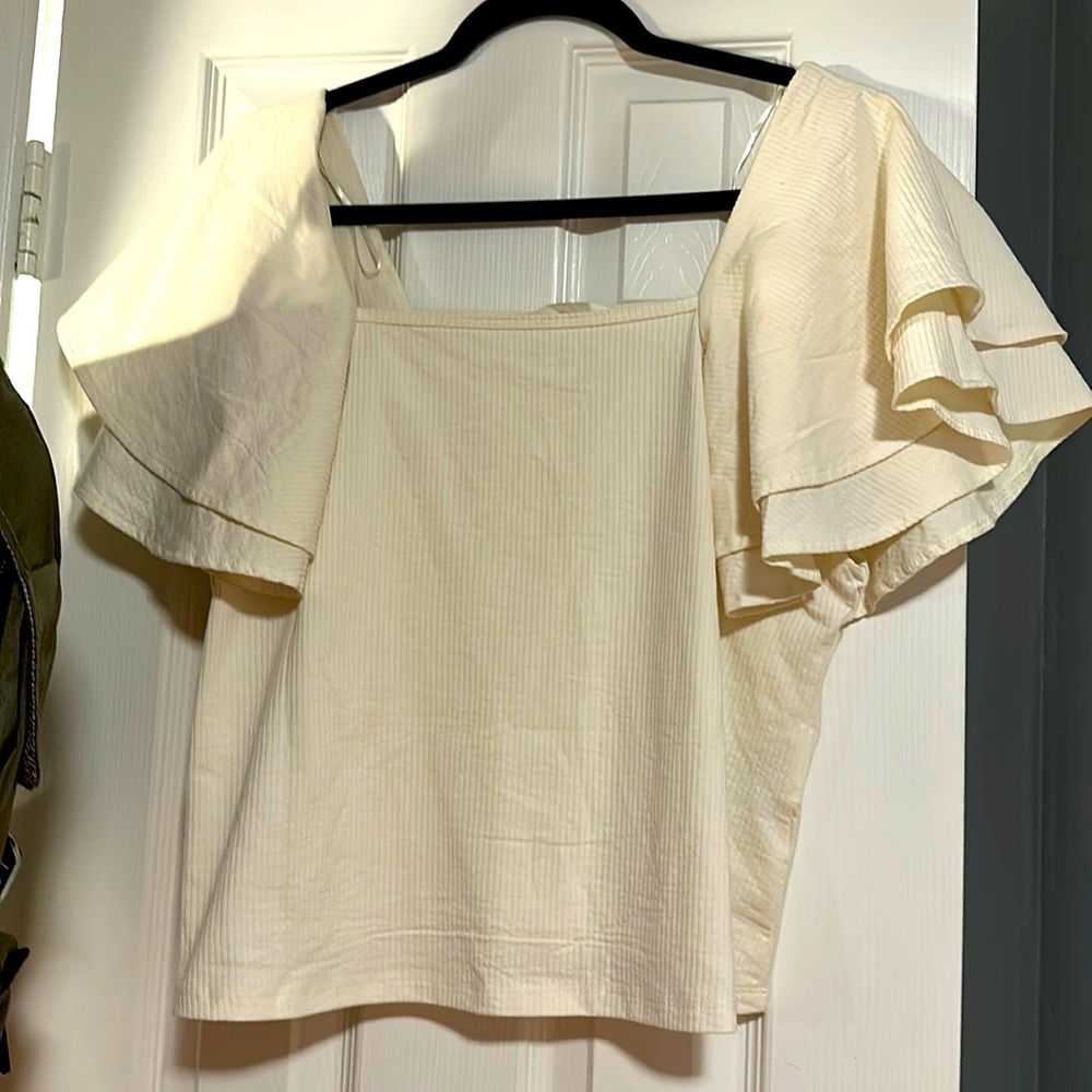 Beige top